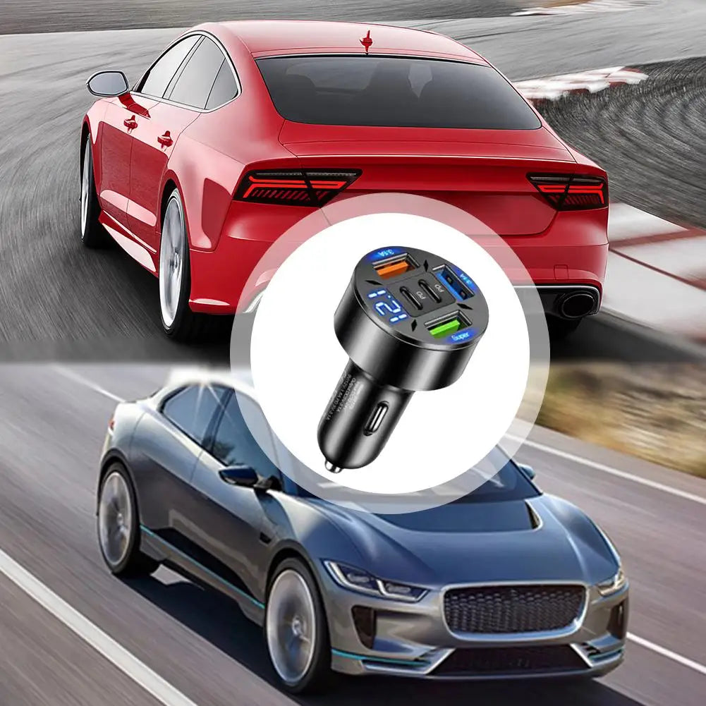 Ports Car Charger Fast Charging