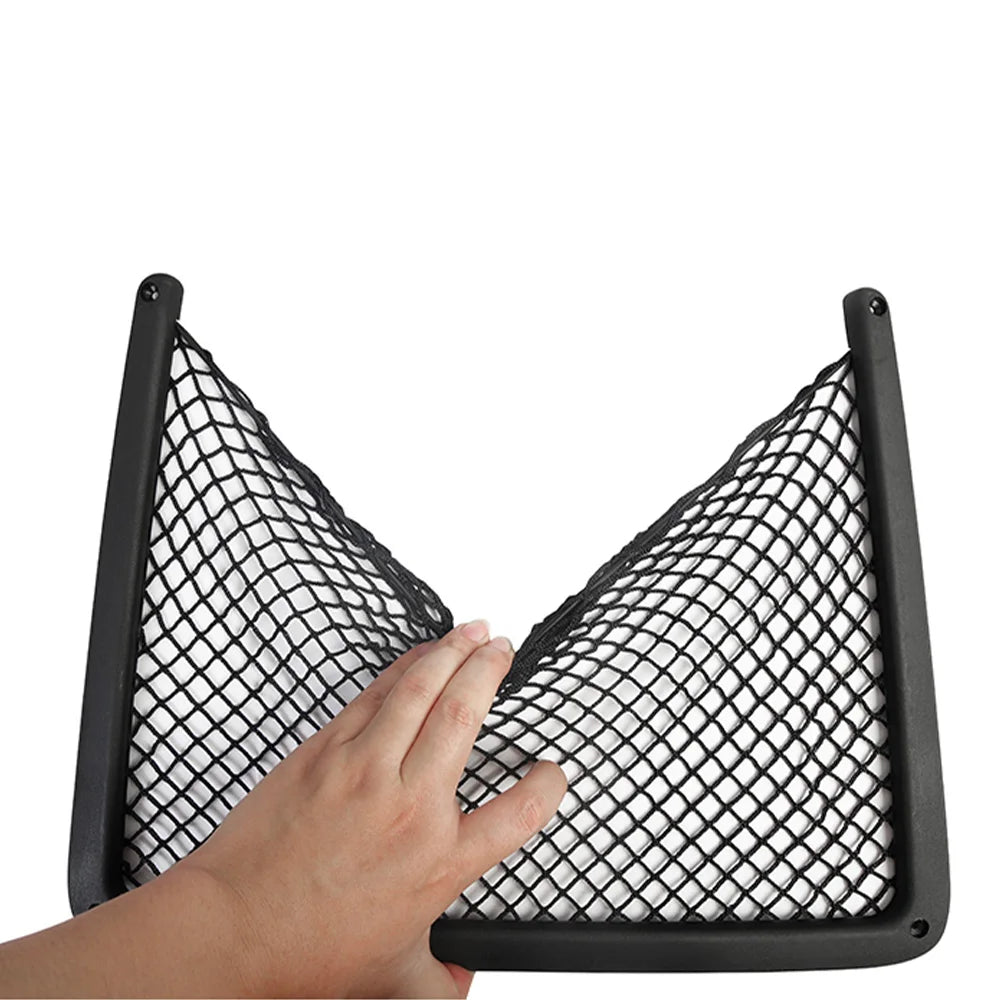 Seat Back String Net Mesh Storage Pocket