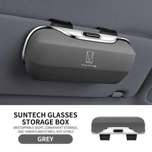 Case Glasses Holder Clip Box