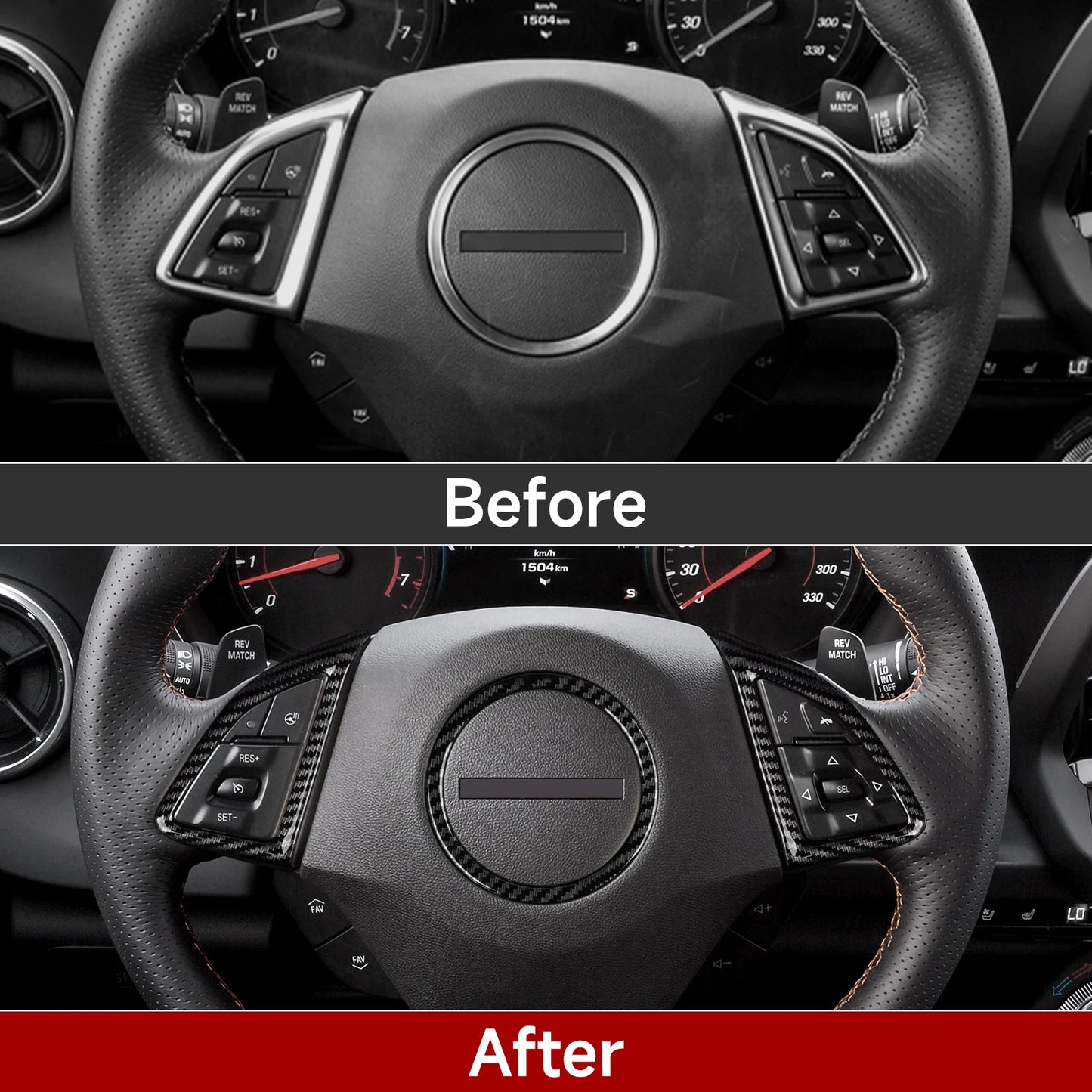 Decal Interior Trim Cover for Chevrolet Camaro