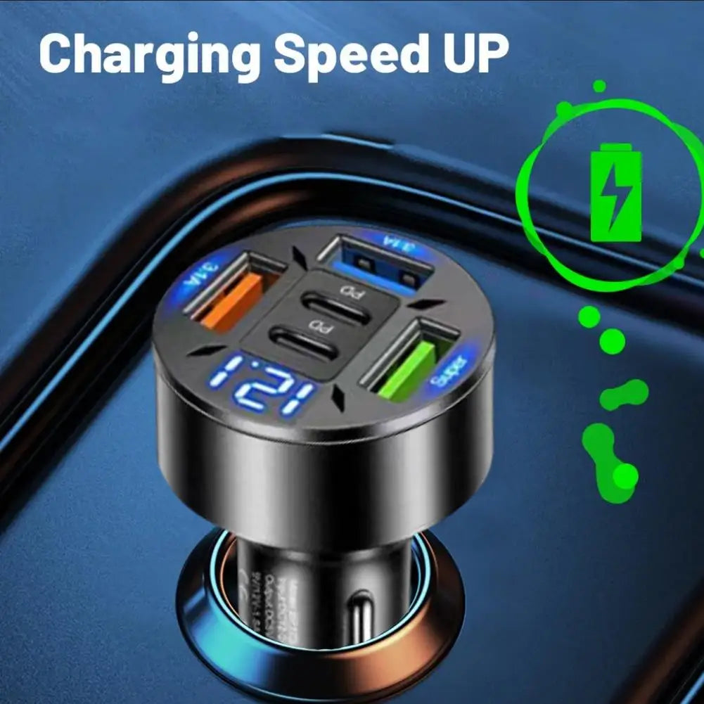 Ports Car Charger Fast Charging
