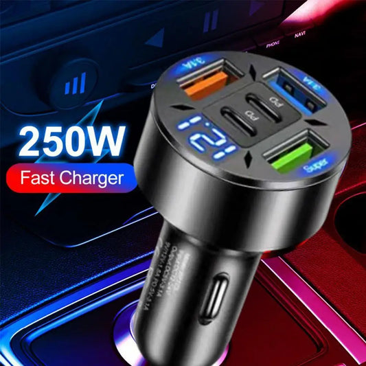 Ports Car Charger Fast Charging