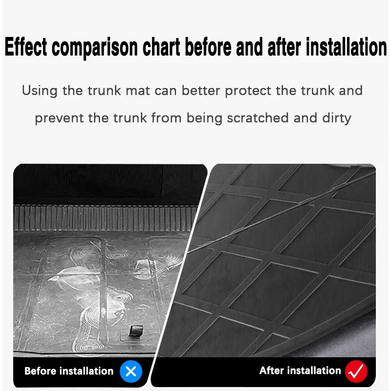 Luxury Trunk Mat for Kia Sorento UM (2015–2020)