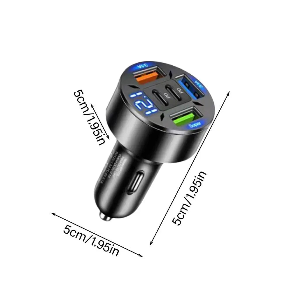 Ports Car Charger Fast Charging