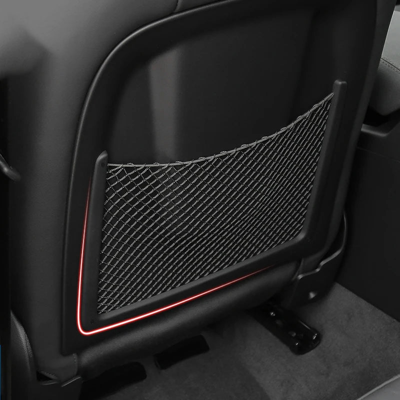 Seat Back String Net Mesh Storage Pocket