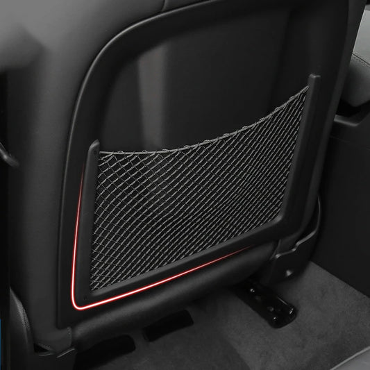 Seat Back String Net Mesh Storage Pocket