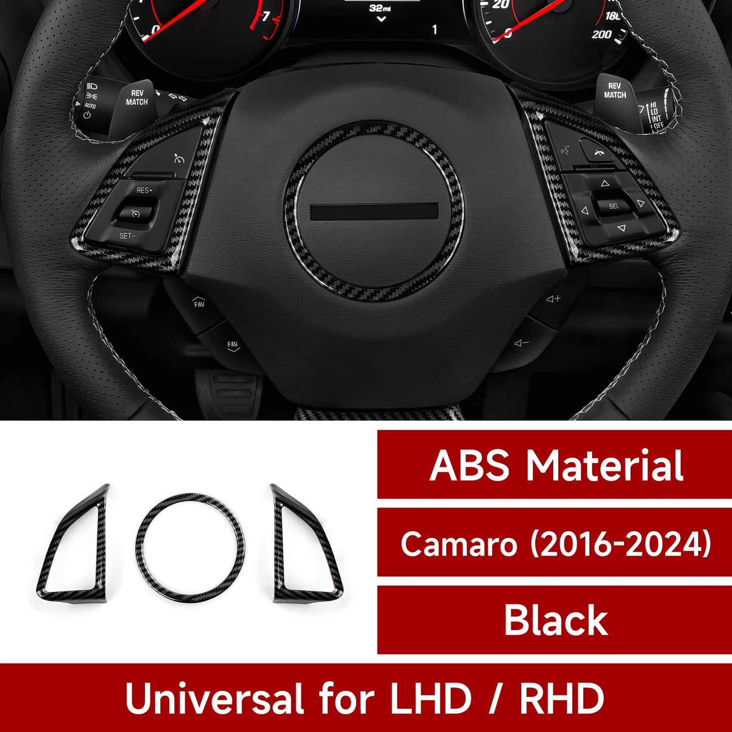 Decal Interior Trim Cover for Chevrolet Camaro