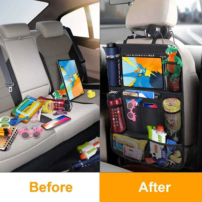 Car Rear Organizer with Touch Screen