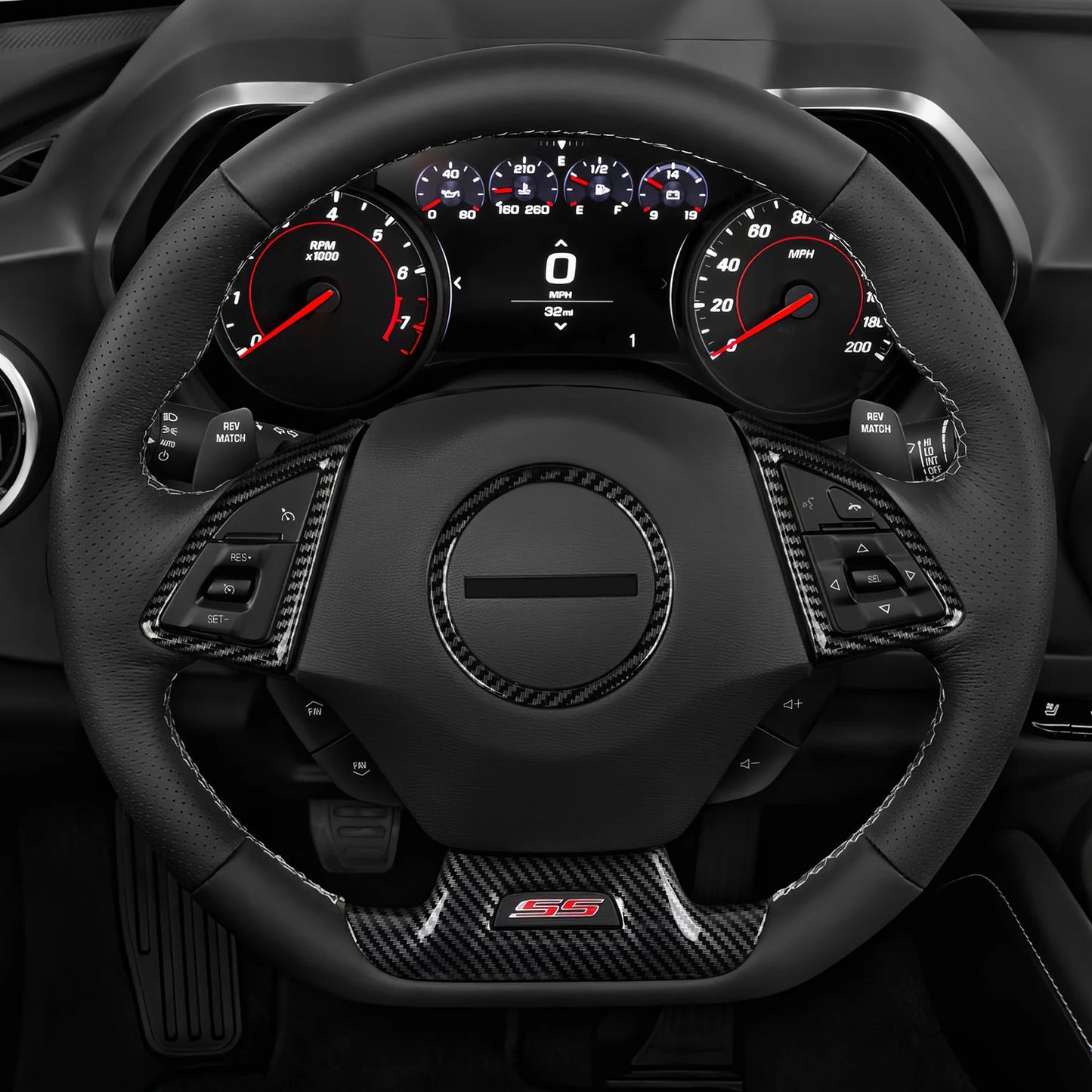 Decal Interior Trim Cover for Chevrolet Camaro