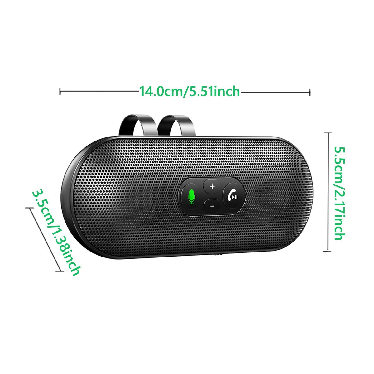 Car Speakerphone Wireless Bluetooth-Compatible
