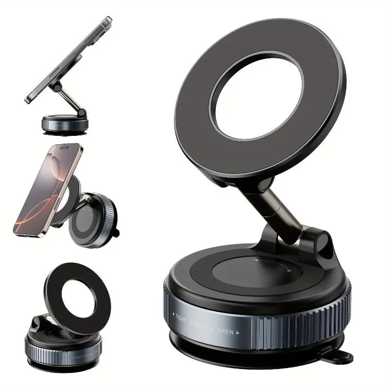 360° Rotation Folding with Vacuum Suction Cup